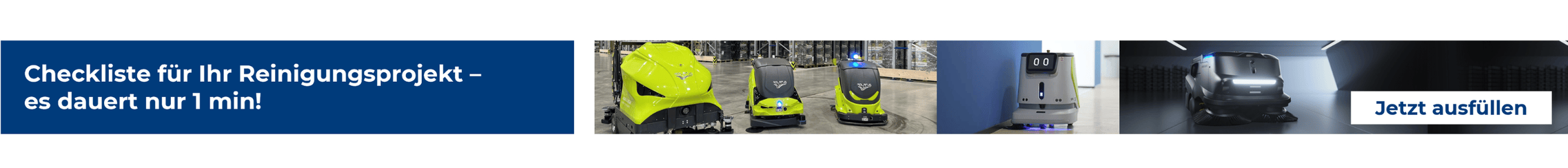 Checkliste Reinigungsrobotik